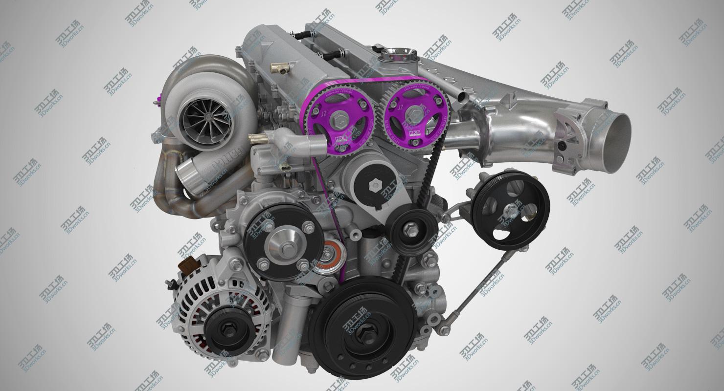 images/goods_img/202104092/3D Toyota 2JZ-GTE Supra Engine/2.jpg